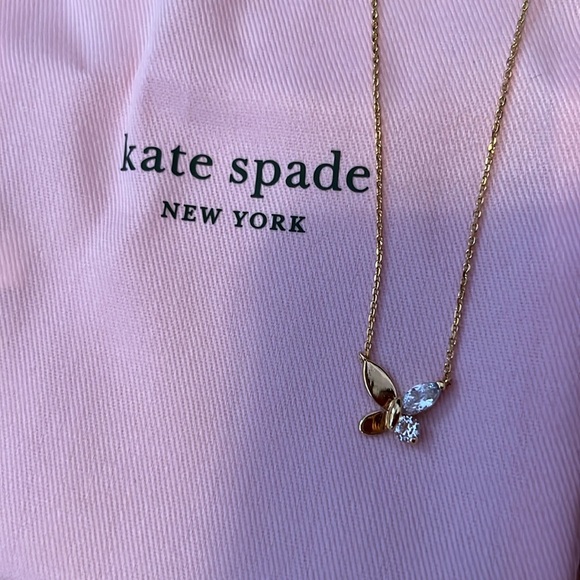 Kate Spade Butterfly Necklace - Picture 1 of 5